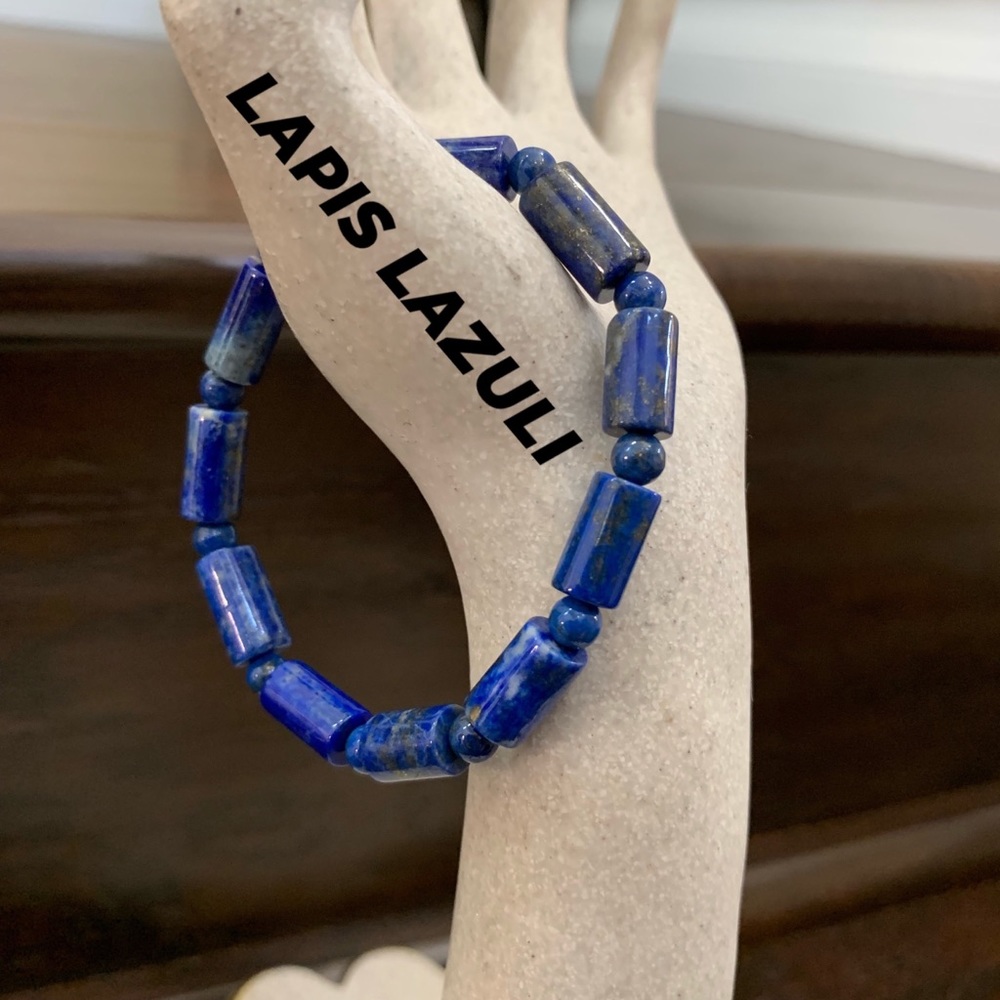 Lapis Lazuli beaded bracelets $65 each